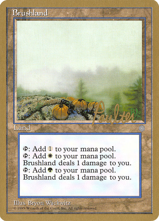 Brushland (Preston Poulter) [Pro Tour Collector Set]