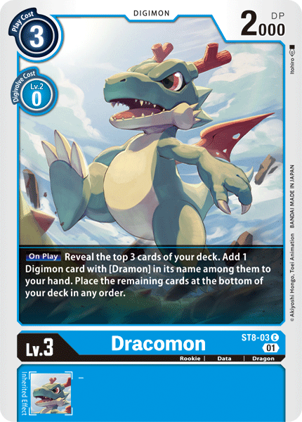 Dracomon [ST8-03] [Starter Deck: Ulforce Veedramon] | Red Riot Games CA