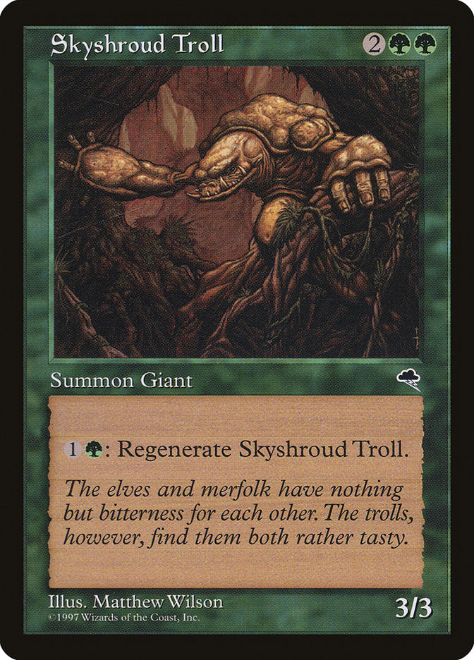 Skyshroud Troll [Tempest] | Red Riot Games CA