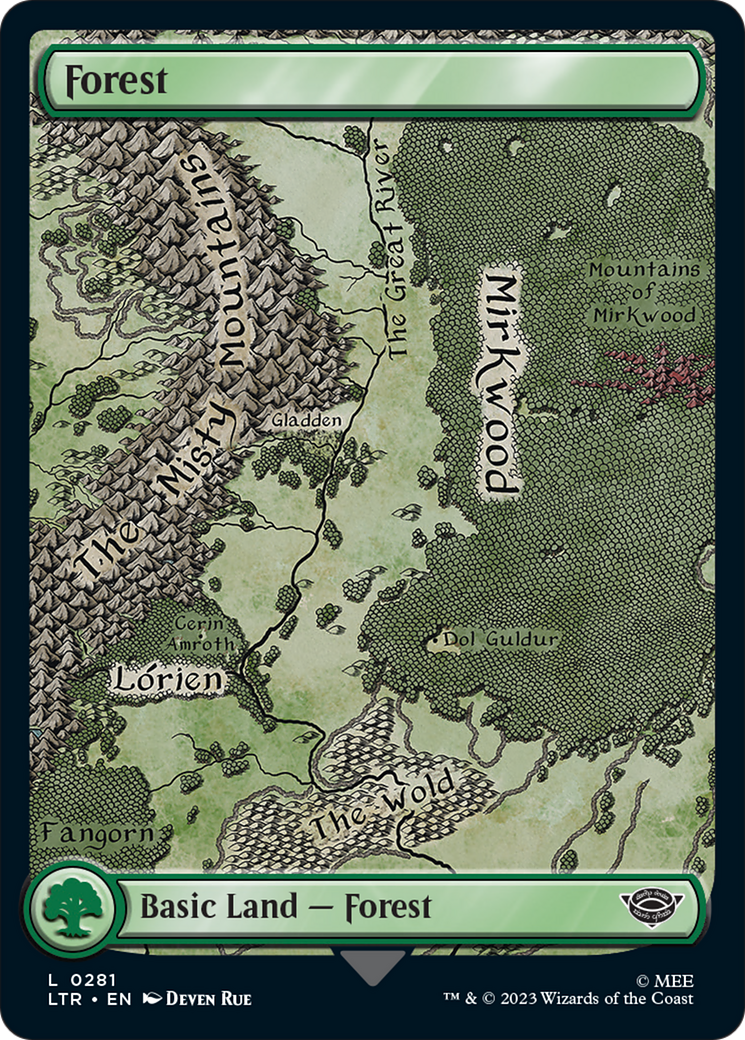 Forest (281) [The Lord of the Rings: Tales of Middle-Earth] | Red Riot Games CA