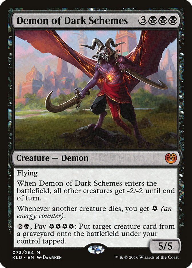 Demon of Dark Schemes [Kaladesh] | Red Riot Games CA