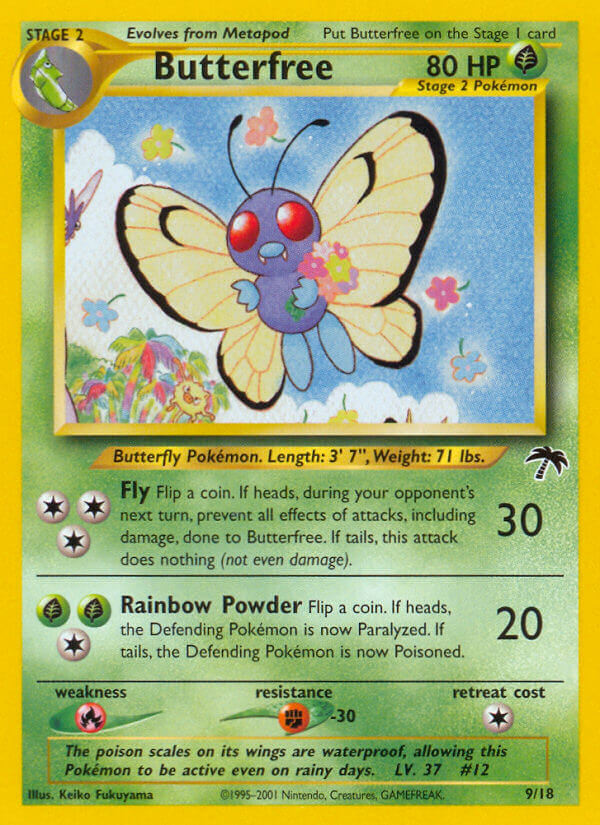 Butterfree (9/18) [Southern Islands] | Red Riot Games CA