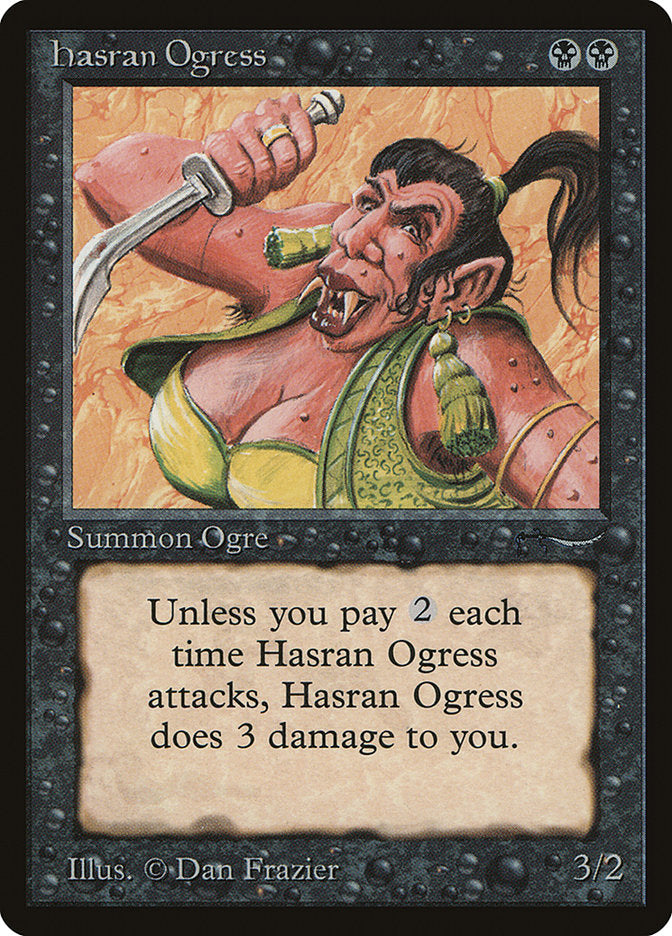 Hasran Ogress (Light Mana Cost) [Arabian Nights] | Red Riot Games CA