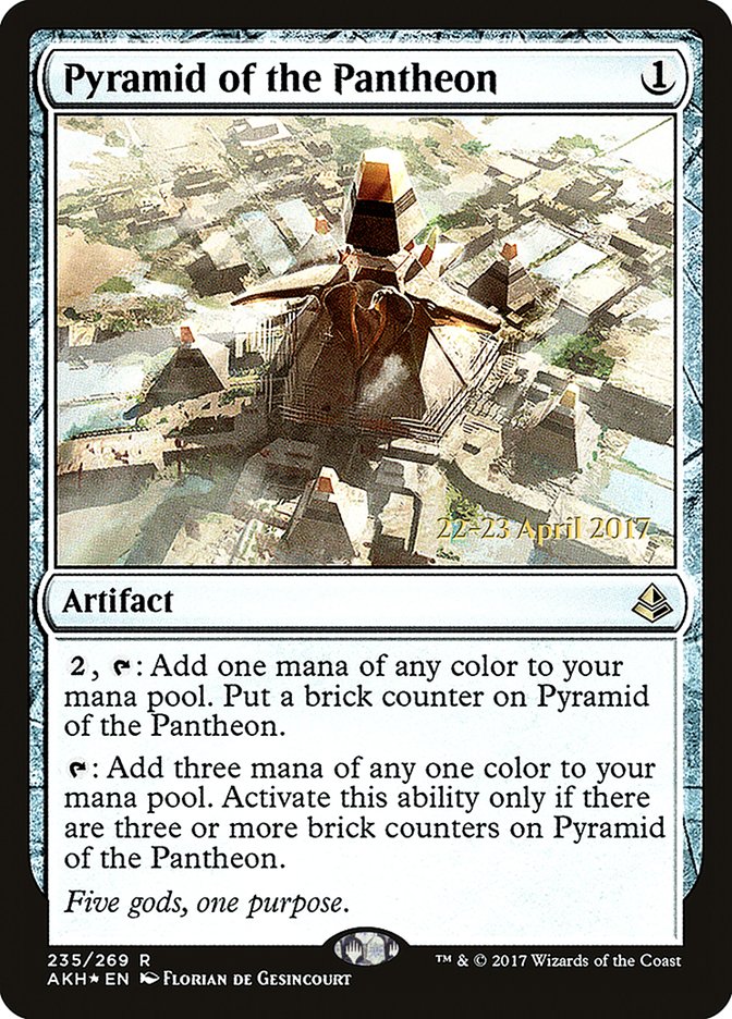Pyramid of the Pantheon [Amonkhet Prerelease Promos] | Red Riot Games CA