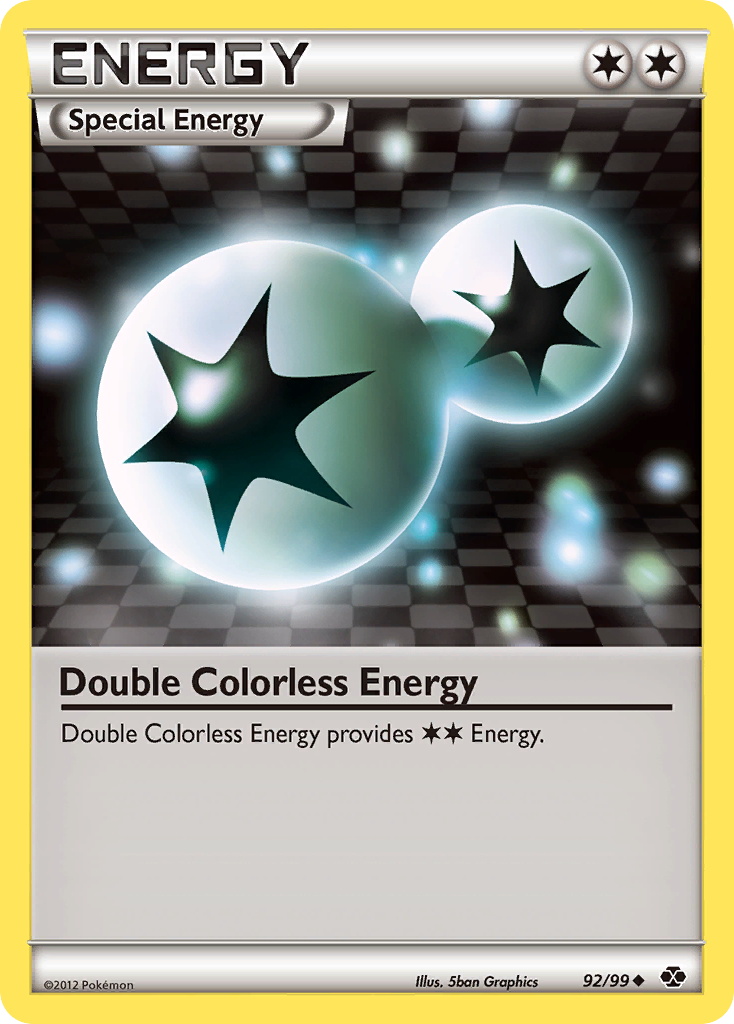 Double Colorless Energy (92/99) [Black & White: Next Destinies] | Red Riot Games CA