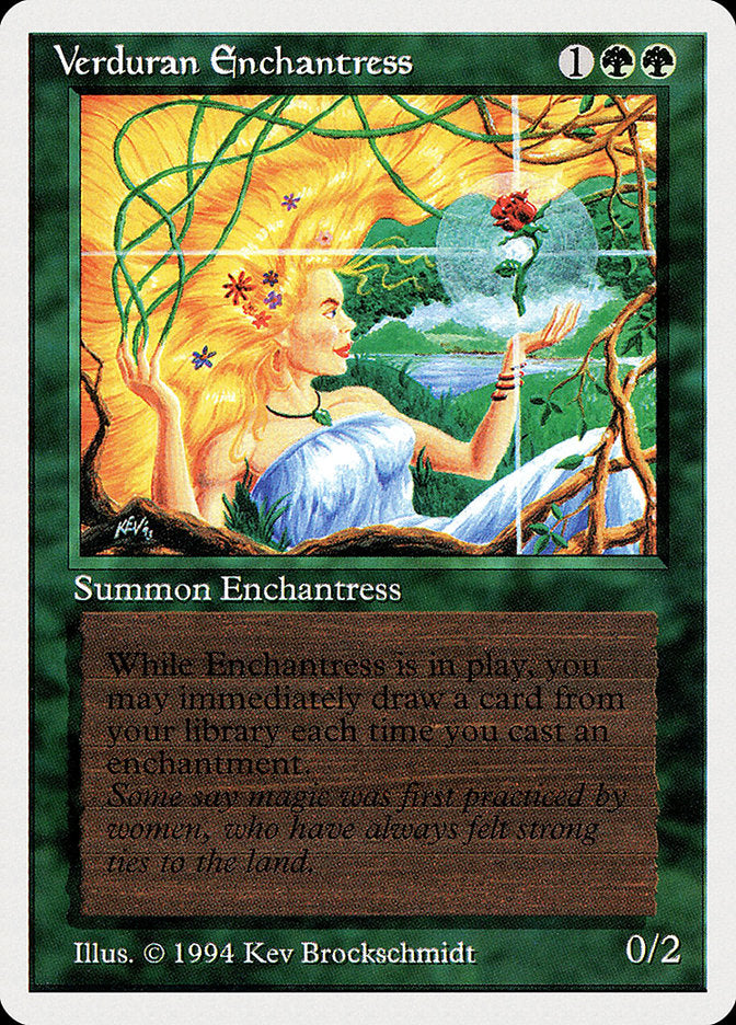 Verduran Enchantress [Summer Magic / Edgar] | Red Riot Games CA