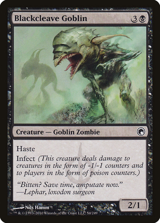 Blackcleave Goblin [Scars of Mirrodin] | Red Riot Games CA