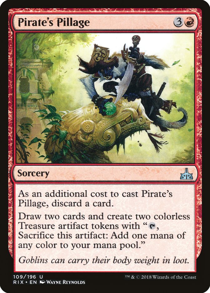 Pirate's Pillage [Rivals of Ixalan] | Red Riot Games CA