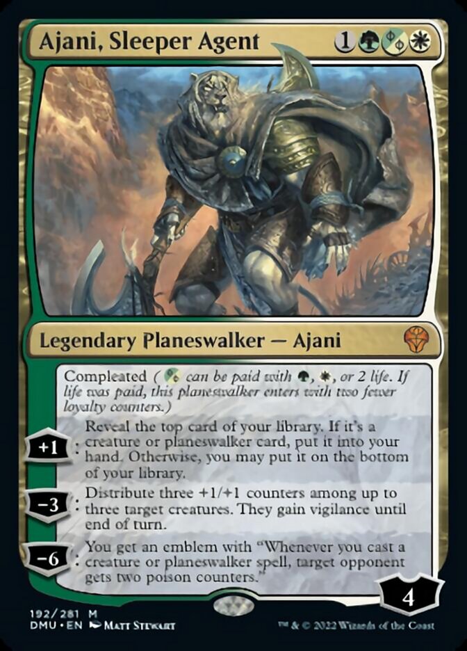Ajani, Sleeper Agent [Dominaria United] | Red Riot Games CA