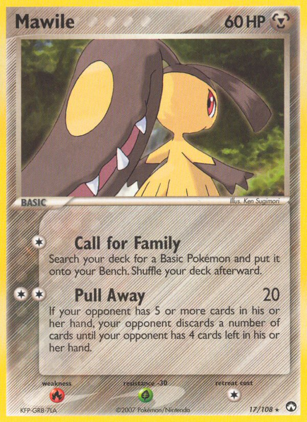 Mawile (17/108) [EX: Power Keepers] | Red Riot Games CA