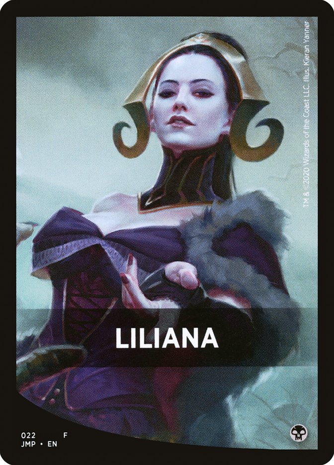 Liliana Theme Card [Jumpstart Front Cards] | Red Riot Games CA