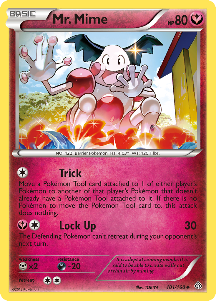 Mr. Mime (101/160) [XY: Primal Clash] | Red Riot Games CA