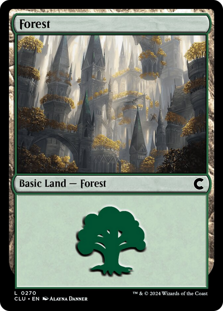Forest (0270) [Ravnica: Clue Edition] | Red Riot Games CA