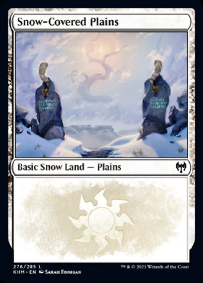 Snow-Covered Plains (276) [Kaldheim] | Red Riot Games CA