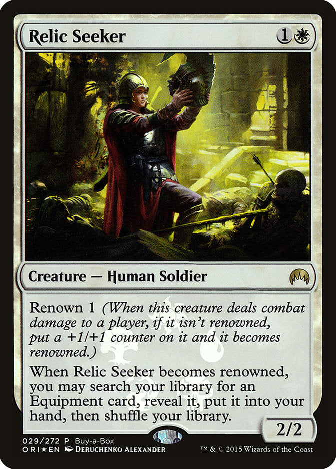 Relic Seeker (Buy-A-Box) [Magic Origins Promos] | Red Riot Games CA