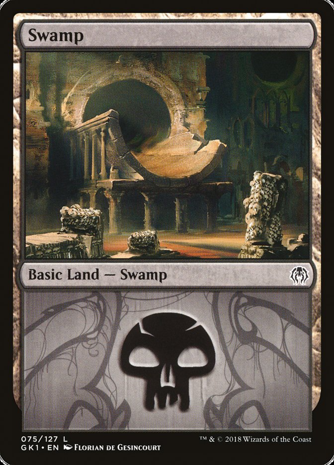 Swamp (75) [Guilds of Ravnica Guild Kit] | Red Riot Games CA