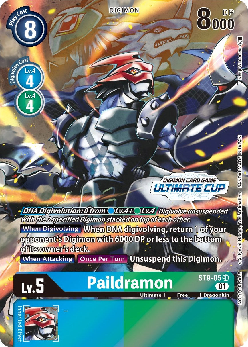 Paildramon [ST9-05] (April Ultimate Cup 2022) [Starter Deck: Ultimate Ancient Dragon Promos] | Red Riot Games CA