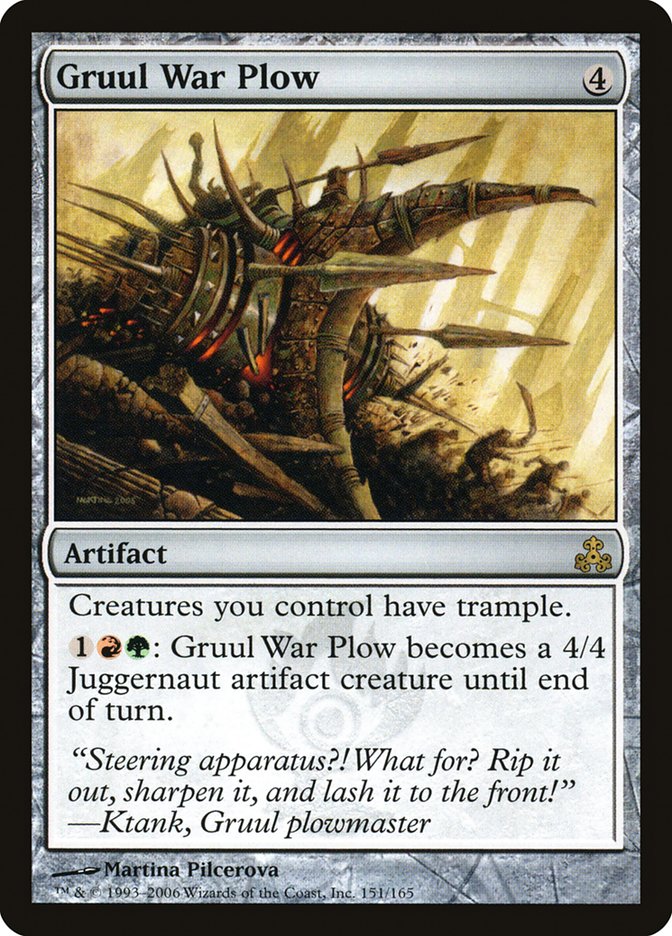 Gruul War Plow [Guildpact] | Red Riot Games CA