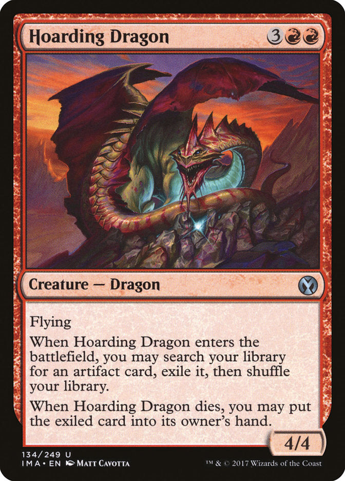 Hoarding Dragon [Iconic Masters] | Red Riot Games CA