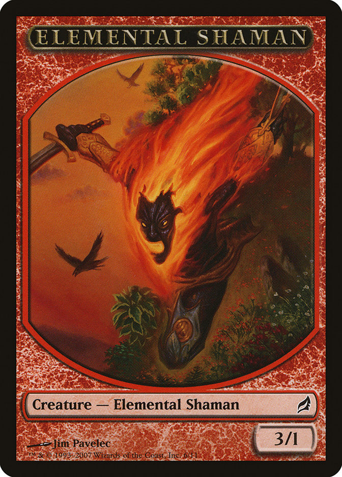 Elemental Shaman Token [Lorwyn Tokens] | Red Riot Games CA