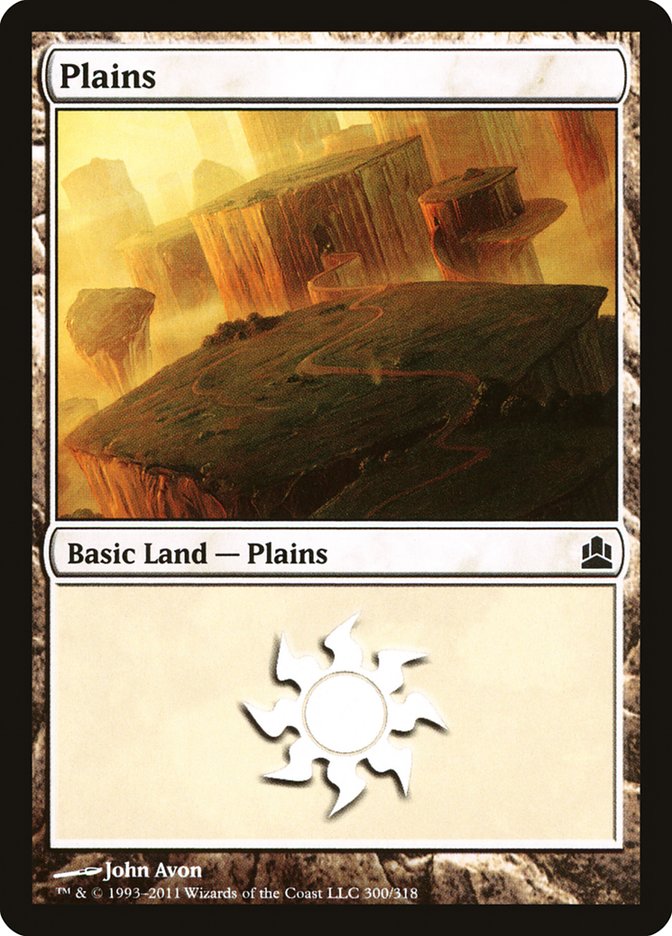 Plains (300) [Commander 2011] | Red Riot Games CA