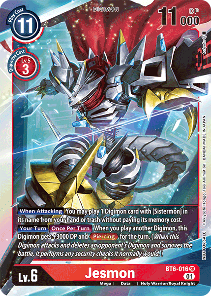 Jesmon [BT6-016] (Event Pack 2) [Promotional Cards] | Red Riot Games CA