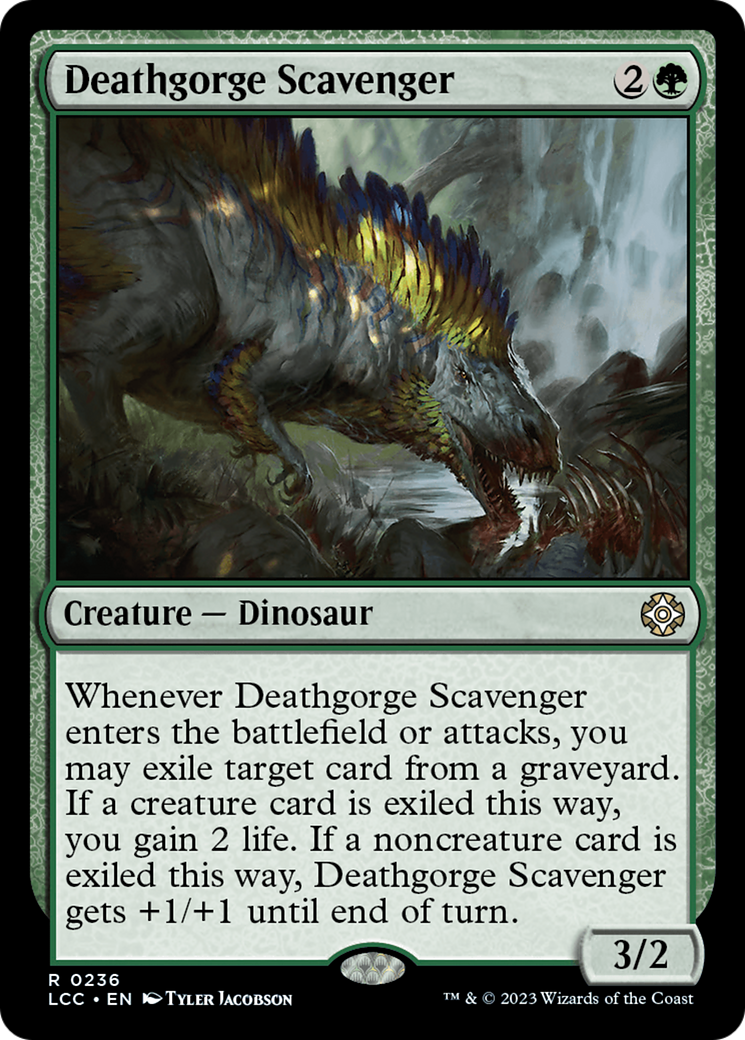 Deathgorge Scavenger [The Lost Caverns of Ixalan Commander] | Red Riot Games CA