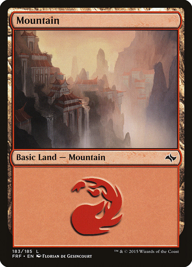 Mountain (183) [Fate Reforged] | Red Riot Games CA