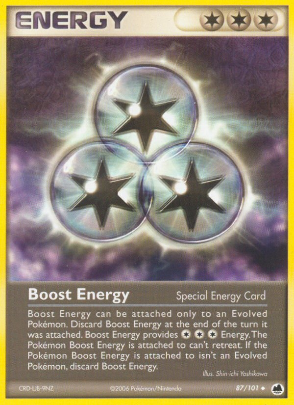 Boost Energy (87/101) [EX: Dragon Frontiers] | Red Riot Games CA