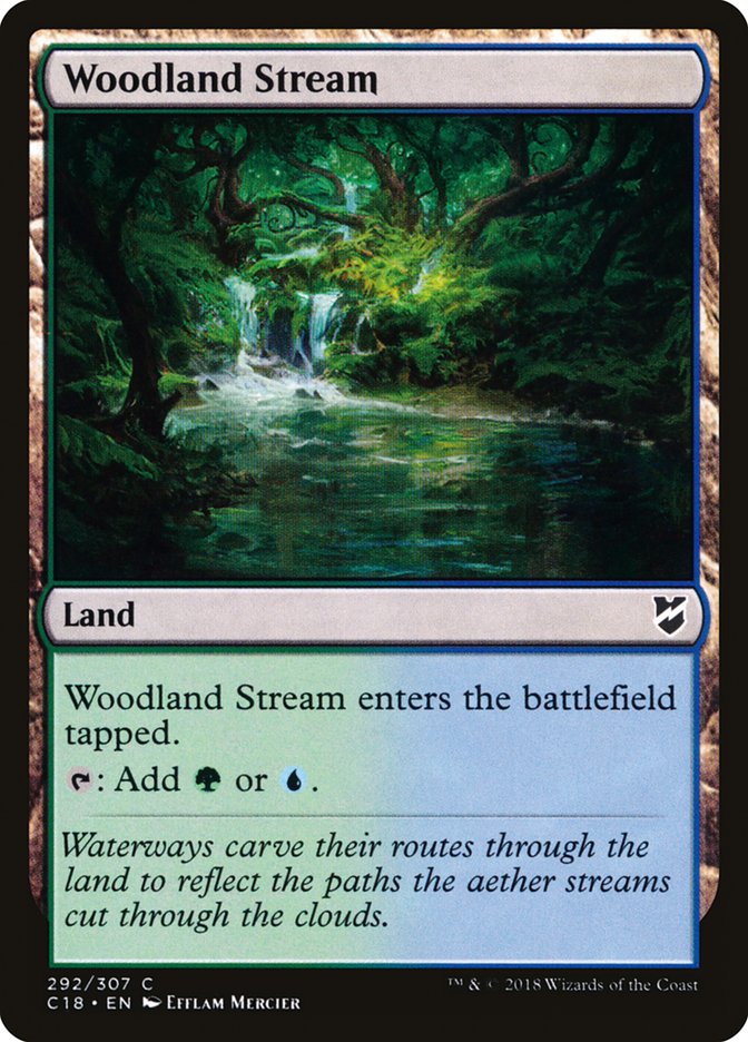 Woodland Stream [Commander 2018] | Red Riot Games CA