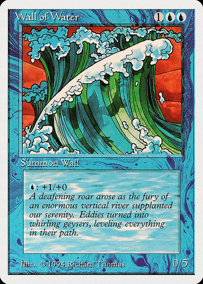 Wall of Water [Summer Magic / Edgar] | Red Riot Games CA