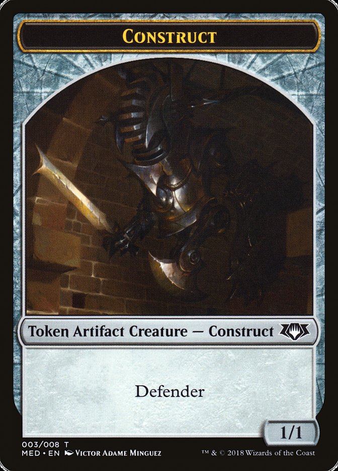 Construct Token (3) [Mythic Edition Tokens] | Red Riot Games CA