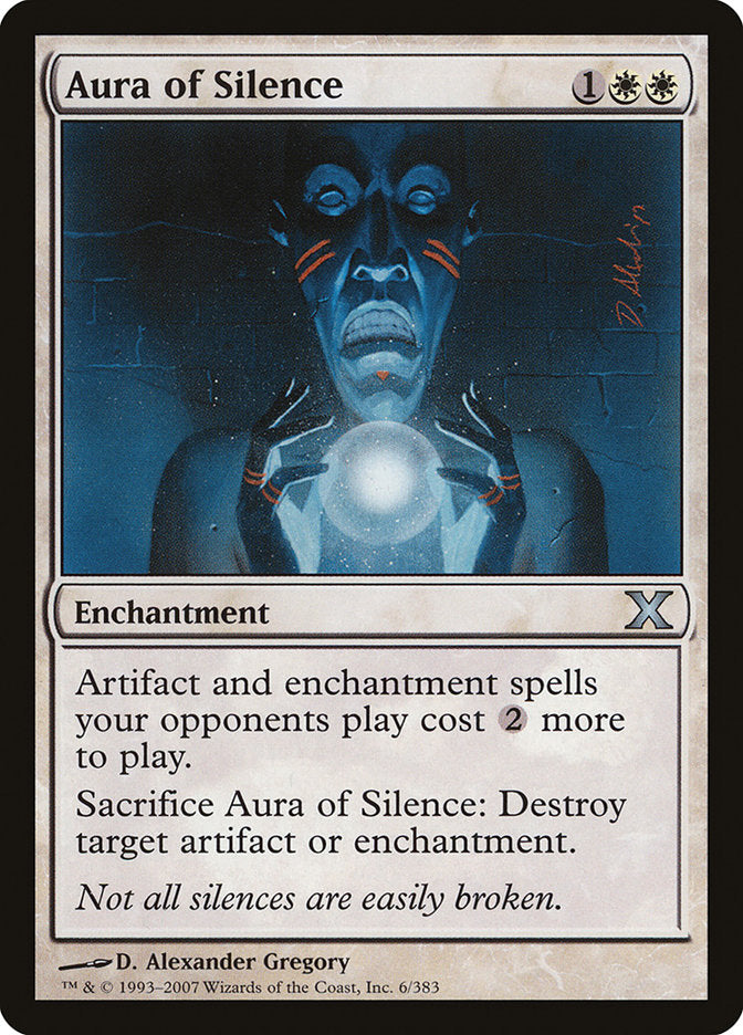 Aura of Silence [Tenth Edition] | Red Riot Games CA