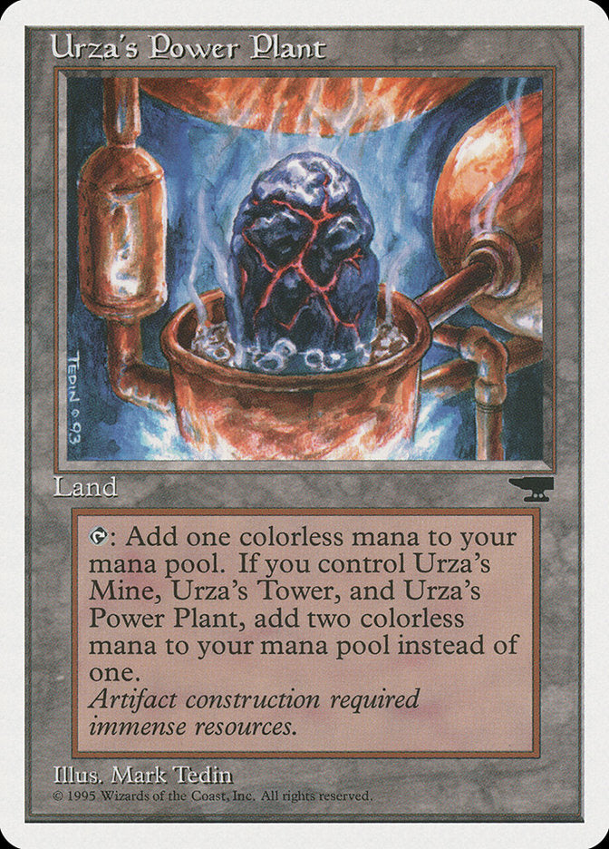 Urza's Power Plant (Boiling Rock) [Chronicles] | Red Riot Games CA