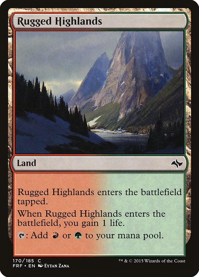Rugged Highlands [Fate Reforged] | Red Riot Games CA