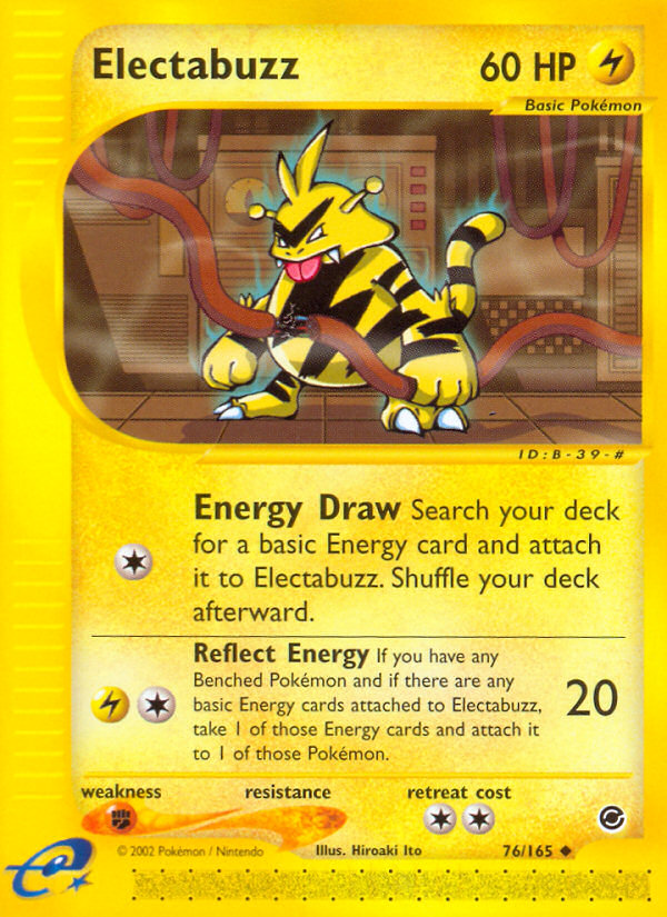 Electabuzz (76/165) [Expedition: Base Set] | Red Riot Games CA