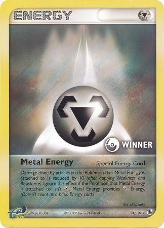 Metal Energy (94/109) (Winner) [EX: Ruby & Sapphire] | Red Riot Games CA