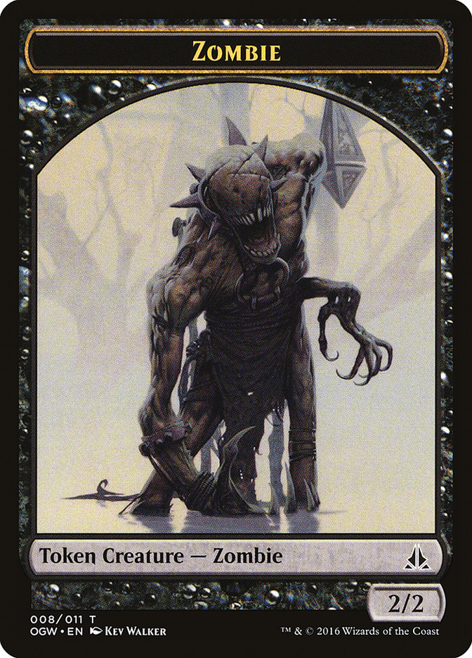 Zombie Token [Oath of the Gatewatch Tokens] | Red Riot Games CA