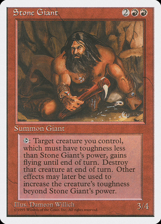 Stone Giant [Fourth Edition] | Red Riot Games CA