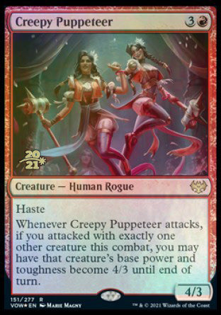 Creepy Puppeteer [Innistrad: Crimson Vow Prerelease Promos] | Red Riot Games CA