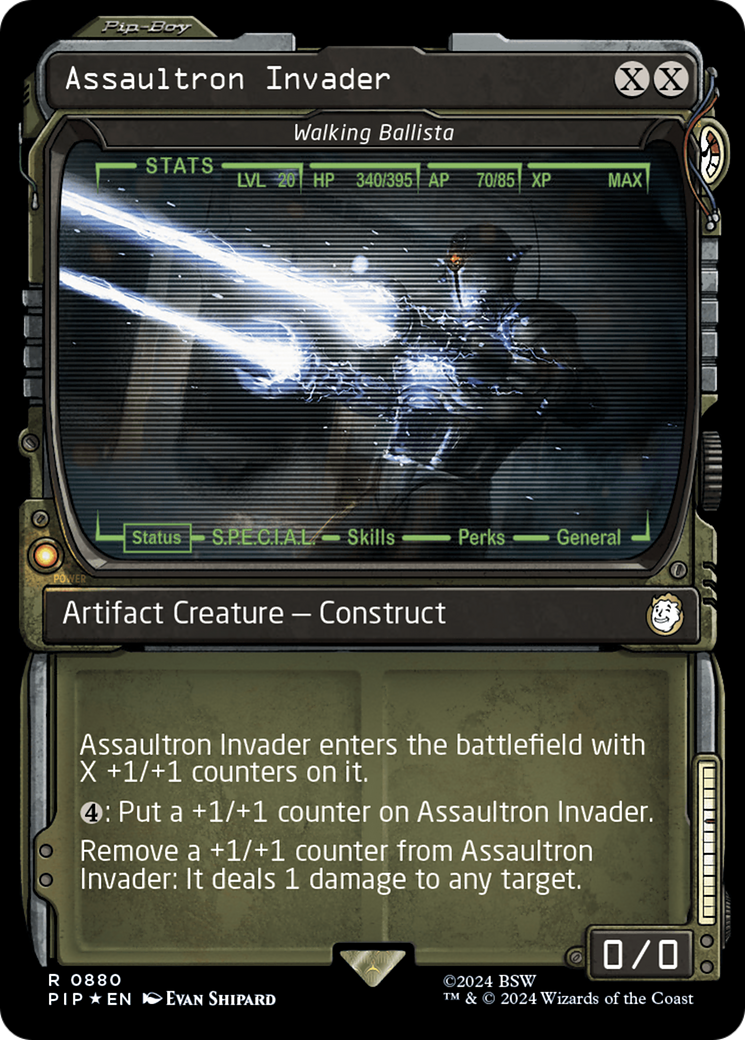 Assaultron Invader - Walking Ballista (Surge Foil) [Fallout] | Red Riot Games CA
