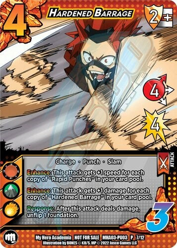 Hardened Barrage [Heroes Clash Unlimited] | Red Riot Games CA