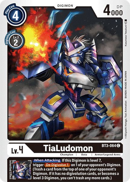 TiaLudomon [BT3-064] [Release Special Booster Ver.1.5] | Red Riot Games CA