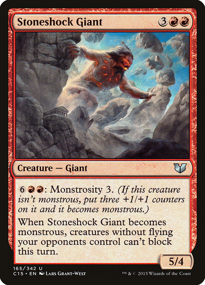 Stoneshock Giant [Commander 2015] | Red Riot Games CA