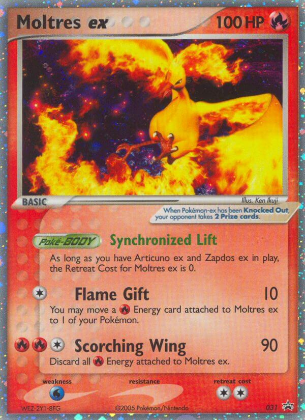 Moltres ex (031) [Nintendo: Black Star Promos] | Red Riot Games CA