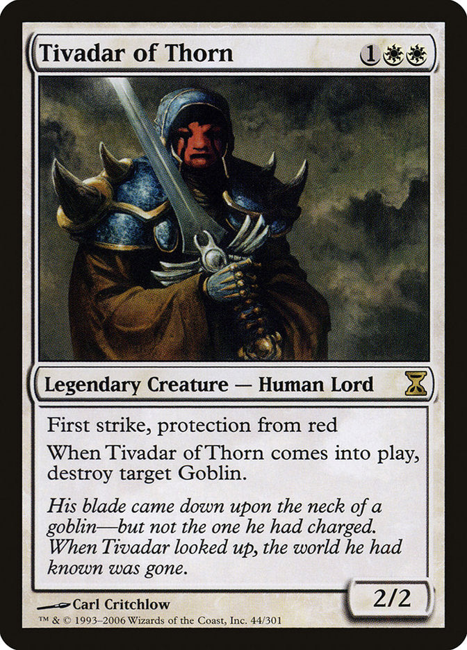 Tivadar of Thorn [Time Spiral] | Red Riot Games CA