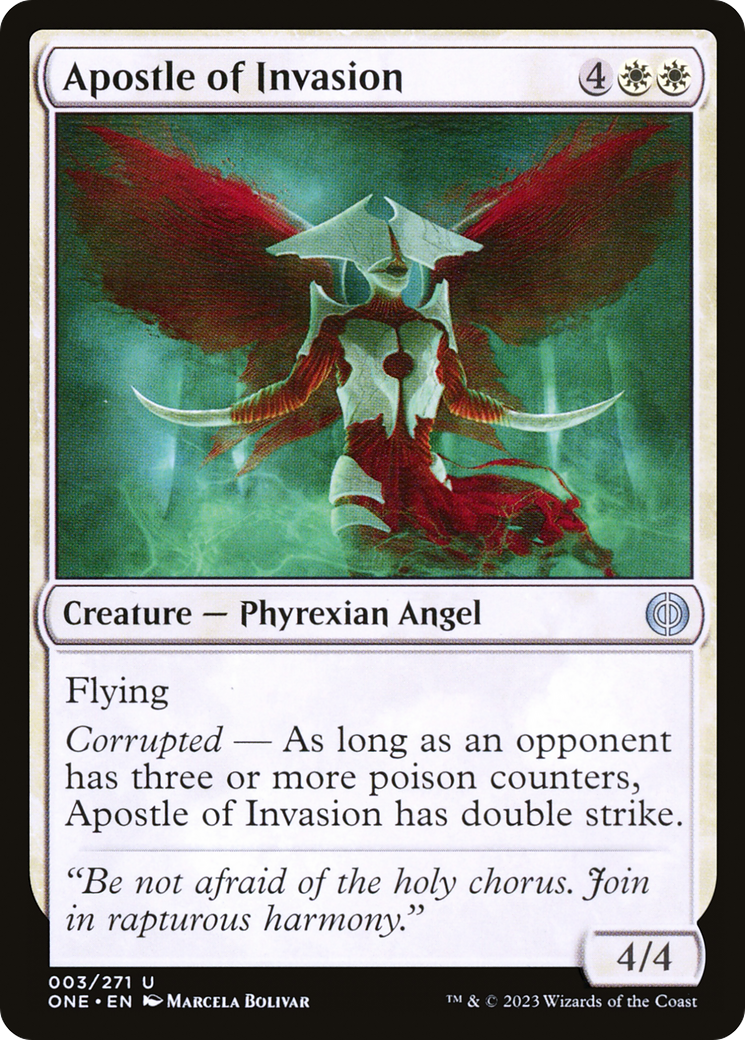 Apostle of Invasion [Phyrexia: All Will Be One] | Red Riot Games CA
