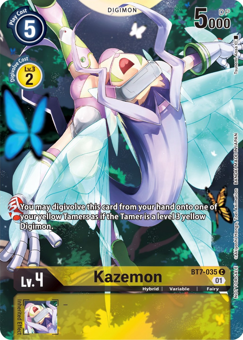 Kazemon [BT7-035] (2nd Anniversary Frontier Card) [Next Adventure Promos] | Red Riot Games CA