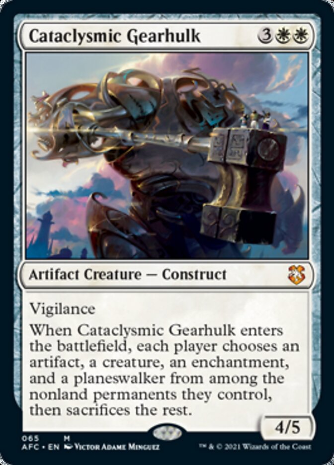 Cataclysmic Gearhulk [Dungeons & Dragons: Adventures in the Forgotten Realms Commander] | Red Riot Games CA