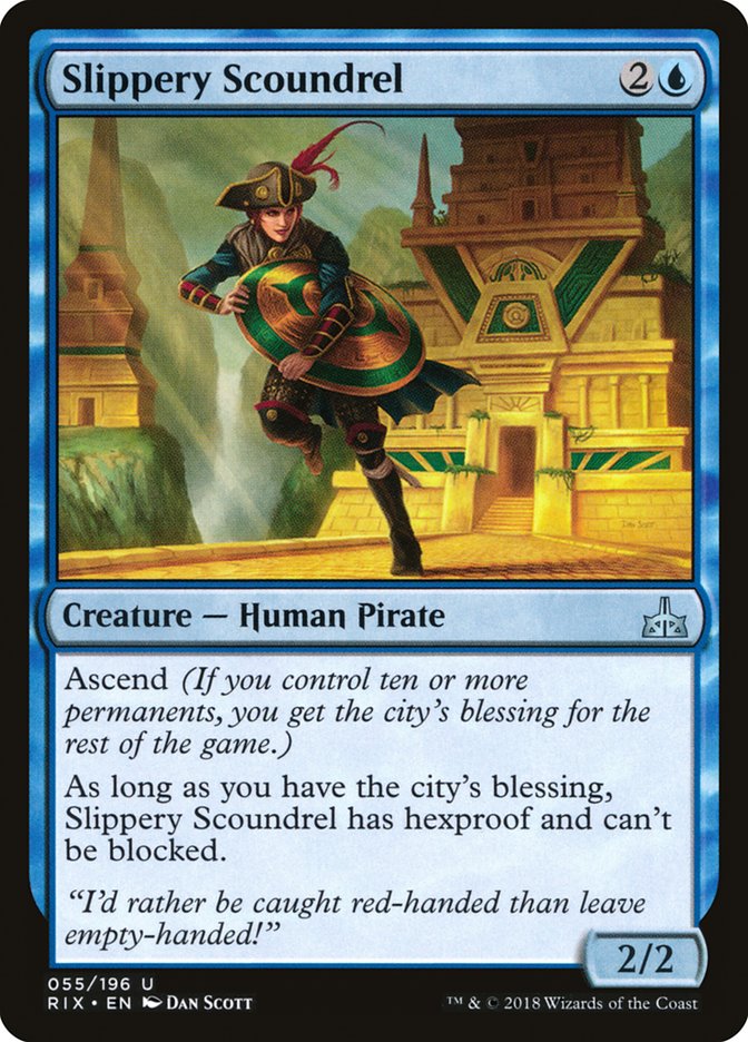 Slippery Scoundrel [Rivals of Ixalan] | Red Riot Games CA